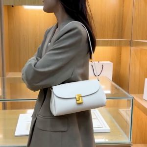 TAS PREMIUM IT FREE PAPERBAG + SERTIFIKAT SELEMPANG WANITA SLINGBAG KULIT POLOS LEMBUT MEWAH ELEGAN