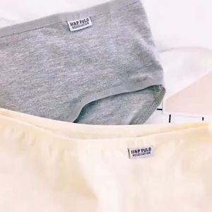 M#C Womens Seamless Underwear cotton Panties full panties mid-waist underwear female hipster briefs