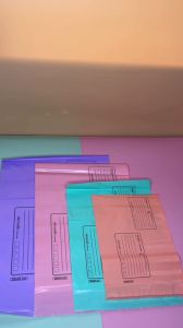 ถุงไปรษณีย์พาสติก ซองไปรณีย์สีพาสเทล ซองไปรษณีย์พาสติก  ซองไปรษณีย์พลาสติกจ่าหน้า รุ่นจ่าหน้า 100 ใบ