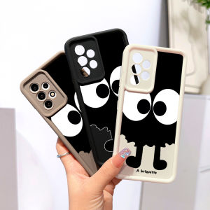 Hontinga Funny Black Coal Ball Case For iphone 15 Pro Max 11 12 13 14 Pro Max Plus Mini Case Soft Original Square Ladder Silicone Camera Protection  Rubber Cases Back Cover Phone Casing Softcase Top Seller