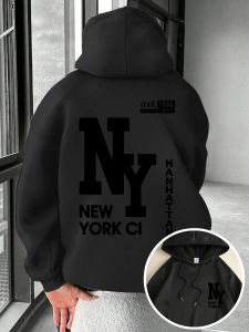 New Mens Autumn Fashion Letter Printed Soft and Comfortable Hoodie Outdoor Street Style Clothing