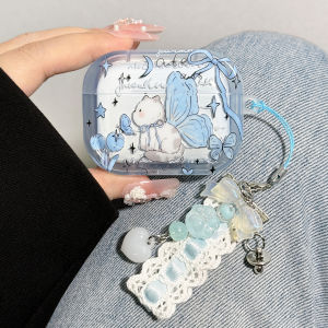 Earise | Cute Transparent Silicone Protective Case for AirPods