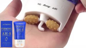 Tightening Massage Neck Cream Reduce Fine Line Relieve Skin Sagging Improve Double Chin Hydration Moisturizing Roller Neck Cream