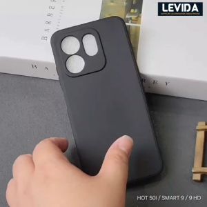Infinix Smart 9 HD Softcase Macaron Black Tpu Full Black Protection Infinix Smart 9 HD