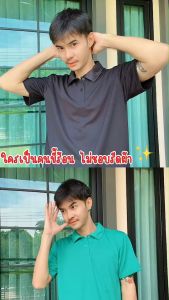 Victory ผ้าลูกกอล์ฟ เสื้อคอปกสีล้วน L-053 รุ่น L-053 ผ้าลูกกอล์ฟ สีล้วน