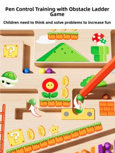 XIAOWANDOU | Intelligence Development Concentration Training Magnetic Maze Ball Game