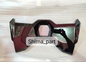 Cover rack laci dasbor tengah Vario 125 new k2v gen 2021 2022 hitam glossy hitam kilap