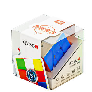 Qiyi Smart Cube 3x3 Magnetic Magic Speed Cube Stickerless Professional Fidget Toys Qiyi AI 3x3 Speedcube Cubo Magico Puzzle