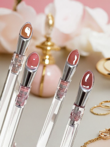 JudydoLL Spring Festival Orange Tea Ice Iron Lip Glaze Mirror Shine Lipstick Gloss Water Light Glass Lipstick Lip Freezing Tea
