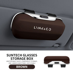 For Lynk & Co 01 08 03 09 02 EM-P 5 05 06 Z20 Z10 vehicles. Sunshade sunglasses car-mounted eyeglass case.