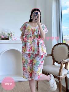 (53-60kg)BỘ LỬNG MẶC NHÀ CÓ TAY BÈO TẦNG VNXK SIZE L