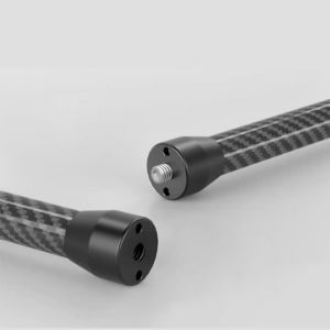Carbon Fiber Extension Rod 1/4" Screw Selfie Stick Motorcycle Mount Adapter for GoPro 13 Insta360 X5 DJI OSMO 360 Action Camera