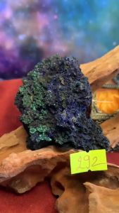 Viên đá khoáng vật Azurite Machalite MAgic tự nhiên năng lượng Vũ trụ 292