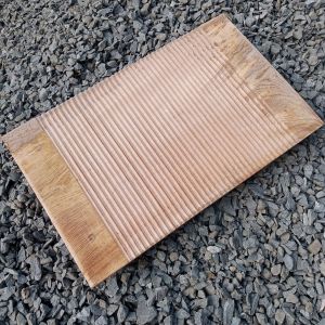 Papan Kayu Gilesan Pakaian-Papan Cuci Tradisional
