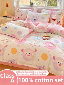 HEYUE | Cute Cartoon Cotton Duvet Cover