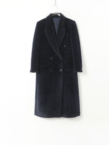 Alpaca & Wool Double Breasted Coat