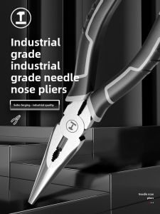 MONLEYTA | German Precision Long Nose Pliers Electrician Special Set Industrial Grade Multi-Function Effort-Saving Household Pliers