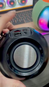 POWER - Speaker Bluetooth Led Speaker Portable Lampu Speaker Wireless Lampu led X811 Support TWS 2in1 Bisa Memory