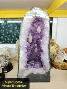 Natural High Gred Brazil Amethyst Cave Ornament