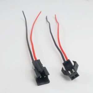 LED Strip Light Connector Kit Male/Female JST SM Plug 2Pin/3Pin/4Pin/5Pin/6Pin Cable for Lamp Driver - Wire Connector for LED St