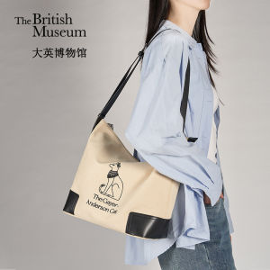 British Museum Anderson Cat Series Casual Patchwork Single Shoulder Bag Ladies Crossbody Bag Fashion Mothers Day Gift