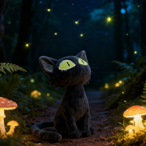 23cm Daijin Cosplay Plush Cartoon Cat Plushies Anime Suzume Disguise Figurine Mascot Black Cat Birthday Xmas Gifts for Kids Fans