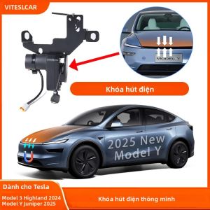 Nắp Cốp Trước Tự Động Đóng Điện Tesla Model Y Juniper 2025 Khóa Đóng Êm Cho Model 3 Highland - Khóa Tự Động Đóng Một Chạm