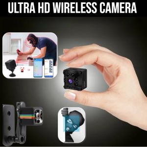Ultra Hd Wireless Camera  Mini Camera Indoor Outdoor Monitor Motion Detect Security Remote Control