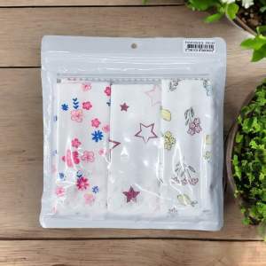 3pcs Per Set Ultra-tin Baby Saliva Pure Cotton Towels Baby Mini Handkerchief FN-148 FN-149