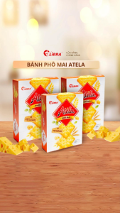Bánh quy Atela phô mai - 204g - Bánh kẹo Libra