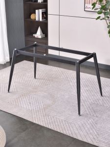 Desk Table Stand Glass Stone Plate Bracket Dining Table Leg Bracket Iron Shelf Coffee Table round Table Leg Bracket Table Rack