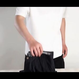 ⚡️พร้อมส่ง⚡️กางเกงสูทผู้ชาย กางเกงสแล็คชาย มีจีบหน้า แบบบาง ทรงตรง ไม่ต้องรีด ผ้าดีคัตติ่งเนียบ สไตล์นักธุรกิจ