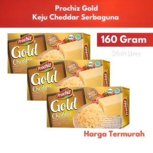 Prochiz Gold 160 Gram Keju Cheddar Serbaguna
