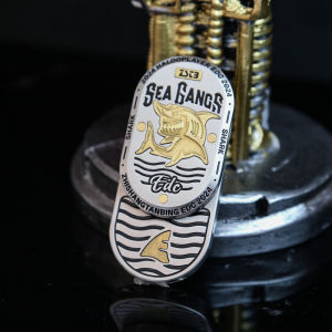 Zhi Shang Tan Bing Shark Mechanical Fidget Slider ADHD โลหะ EDC Fidget ของเล่นโต๊ะทํางานของเล่นความวิตกกังวลความเครียดบรรเทาของเล่น