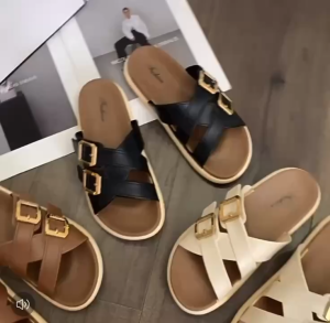 Kiyumi Korean Women Fashion Strap Sandals Slip On Shoes #059