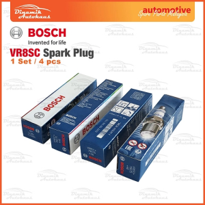 Proton Iriz VVT 1.3cc S4PE & 1.6cc S4PH Year 2014 To 2025 Automotive Car Engine Spark Plug Bosch Spark Plug VR8SC (4 Pcs)