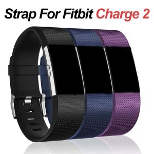 Soft TPU Strap For Fitbit Charge 2 Band Smart Watch Strap Bracelet For Fitbit Charge 2 Watchband Wristband Replacement