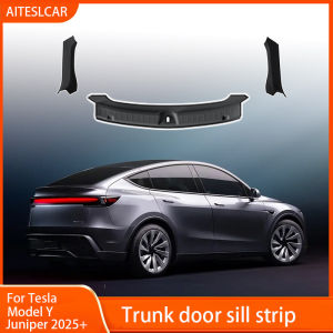 For Tesla New Model Y LAUNCH 2025 Juniper 2025+ Trunk Threshold Strip TPE Anti Scratch Protection Lid