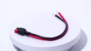 30A 12AWG M6 Heavy Duty Golf Battery Leads With For Battery Connector Suitable For HillBilly Mocad Caddimatic And More