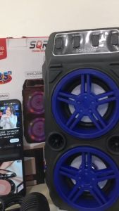 Bluetooth Speaker microphone karaoke Plus Speakers wireless  2008 dua Speaker bass