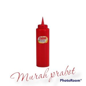 BOTOL SAOS LION STAR 425ml/botol mayones tebal Anti pecah