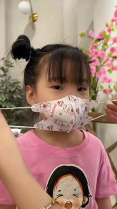 combo 10-50 chiếc KHẨU TRANG 5D TAKI MASK CAO CẤP [ VẢI LỤA] CHO bé từ 0-11 tuổi