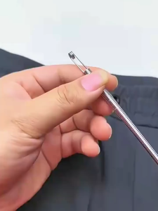 Thanh Xỏ Dây Lưng Quần Dây Áo Khoác – Dụng Cụ Luồn Dây Inox Dẻo Dễ Uốn Tiện Dụng (Giá 1 Cây)