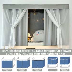 Solid Color Minimalist Thickened Light Blocking Curtains