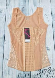 Áo gen Body suit định hình toàn thân thon gọn có móc cài trước - AG001