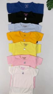 Kaos Anak Polos BABYGO / Atasan Anak Polos Laki Laki Perempuan / Atasan Bayi / Kaos Bayi