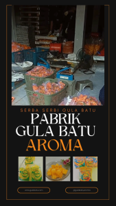 gula batu merah cap aroma khas cirrbon kemasan 250gram