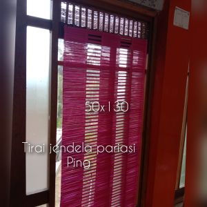 dekorasitirai tirai bambu gulung 50x130