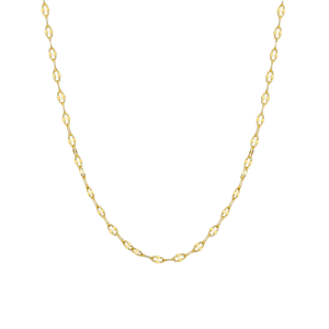 WYK | S925 Sterling Silver Simple Necklace for Women Commuting Lip Chain Layering Necklace