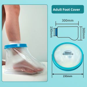 Adult And Teenage Shower Proof Shoe Covers Protection for Fractured Feet And Arms after Surgery Bathing PICC Protective Shoe Covers